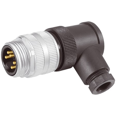 Murrelektronik M8 male 0 Degree / M8 female 0 Degree, PUR 4x0.25 bk UL/CSA+robot+drag chain 0.4m 7000-78141-0000000